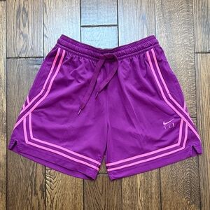 Nike Crossover Basketball Shorts Women’s Small Purple Pink